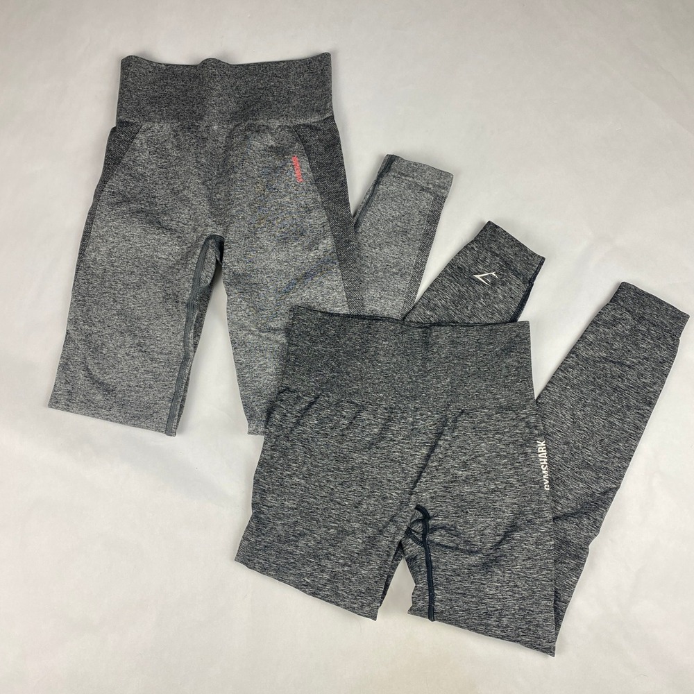 Gymshark Leggings Women's Size Small Gray - Lot of 2